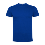 T-shirt van katoen met logo 165 g/m² Roly Direct Dogo Premium kleur koningsblauw tweede weergave