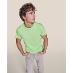T-shirt van katoen met logo 165 g/m² Roly Direct Dogo Premium kleur lichtgroen vierde gebruiksweergave