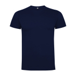 T-shirt van katoen met logo 165 g/m² Roly Direct Dogo Premium kleur marineblauw tweede weergave