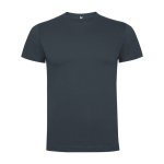 T-shirt van katoen met logo 165 g/m² Roly Direct Dogo Premium kleur petrol blauw tweede weergave