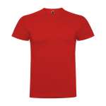 T-shirt van gekamd katoen 180 g/m² Roly Direct Braco kleur rood tweede weergave