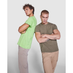 T-shirt van gekamd katoen 180 g/m² Roly Direct Braco kleur wit derde gebruiksweergave