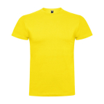 T-shirt van gekamd katoen 180 g/m² Roly Direct Braco kleur geel tweede weergave