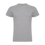 T-shirt van gekamd katoen 180 g/m² Roly Direct Braco kleur lichtgrijs tweede weergave