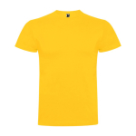 T-shirt van gekamd katoen 180 g/m² Roly Direct Braco kleur goud tweede weergave