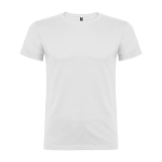 T-shirt van glad gebreid katoen 155 g/m² Roly Direct Beagle kleur wit tweede weergave