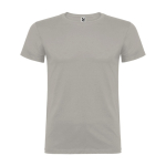T-shirt van glad gebreid katoen 155 g/m² Roly Direct Beagle kleur zilver tweede weergave