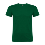 T-shirt van glad gebreid katoen 155 g/m² Roly Direct Beagle kleur groene fles tweede weergave