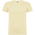 T-shirt van glad gebreid katoen 155 g/m² Roly Direct Beagle kleur lichtgeel eerste gebruiksweergave