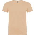 T-shirt van glad gebreid katoen 155 g/m² Roly Direct Beagle kleur lichtbruin eerste gebruiksweergave