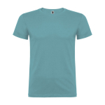 T-shirt van glad gebreid katoen 155 g/m² Roly Direct Beagle kleur pastel blauw tweede weergave