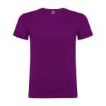 T-shirt van glad gebreid katoen 155 g/m² Roly Direct Beagle kleur lila tweede weergave