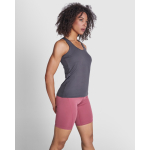 Getailleerd sportshirt met elastaan 160 g/m² Roly Direct Aida kleur turkoois vierde gebruiksweergave