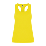 Getailleerd sportshirt met elastaan 160 g/m² Roly Direct Aida kleur neon geel tweede weergave
