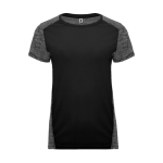 Dames sportshirt in twee kleuren 135 g/m² Roly Direct Zolder kleur zwart tweede weergave