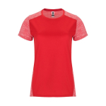 Dames sportshirt in twee kleuren 135 g/m² Roly Direct Zolder kleur rood tweede weergave