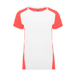 Dames sportshirt in twee kleuren 135 g/m² Roly Direct Zolder kleur koraal tweede weergave