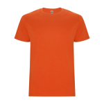 Katoenen t-shirt met logo 190 g/m² Roly Direct Stafford kleur oranje tweede weergave