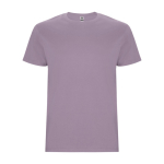 Katoenen t-shirt met logo 190 g/m² Roly Direct Stafford kleur lavendersmaak tweede weergave