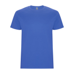 Katoenen t-shirt met logo 190 g/m² Roly Direct Stafford kleur riviera blauw tweede weergave