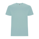 Katoenen t-shirt met logo 190 g/m² Roly Direct Stafford kleur gewassen blauw tweede weergave