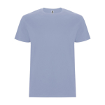 Katoenen t-shirt met logo 190 g/m² Roly Direct Stafford kleur bondi blauw tweede weergave