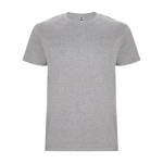 Katoenen t-shirt met logo 190 g/m² Roly Direct Stafford kleur lichtgrijs tweede weergave