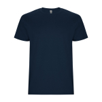 Katoenen t-shirt met logo 190 g/m² Roly Direct Stafford kleur marineblauw tweede weergave