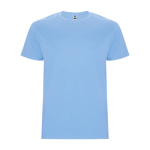 Katoenen t-shirt met logo 190 g/m² Roly Direct Stafford kleur lichtblauw tweede weergave