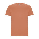 Katoenen t-shirt met logo 190 g/m² Roly Direct Stafford kleur donker oranje tweede weergave