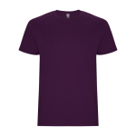 Katoenen t-shirt met logo 190 g/m² Roly Direct Stafford kleur paars tweede weergave