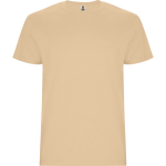 Katoenen t-shirt met logo 190 g/m² Roly Direct Stafford kleur lichtbruin eerste gebruiksweergave