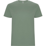 Katoenen t-shirt met logo 190 g/m² Roly Direct Stafford kleur olijfgroen eerste gebruiksweergave