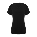 Dames tuniek van polyester en elastaan 170 g/m² Roly Ferox kleur zwart tweede weergave