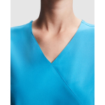 Dames tuniek van polyester en elastaan 170 g/m² Roly Ferox kleur wit detailweergave 2