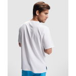 Tuniek van polyester en elastaan 170 g/m² Roly Ferox kleur wit vierde gebruiksweergave