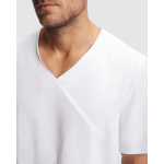 Tuniek van polyester en elastaan 170 g/m² Roly Ferox kleur wit detailweergave 1