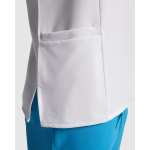 Tuniek van polyester en elastaan 170 g/m² Roly Ferox kleur wit detailweergave 2