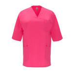 Uniseks tuniek van polyester en katoen 160 g/m² Roly Panacea kleur roze tweede weergave