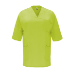Uniseks tuniek van polyester en katoen 160 g/m² Roly Panacea kleur pistache groen tweede weergave