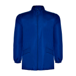 Uniseks regenjas van polyester 70 g/m² Roly Direct Escocia kleur koningsblauw tweede weergave
