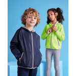 Windjack met capuchon en opvouwbaar achtervak 60 g/m² kleur zwart tweede gebruiksweergave