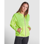 Windjack met capuchon en opvouwbaar achtervak 60 g/m² kleur zwart vijfde gebruiksweergave