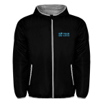 Windjack met capuchon en opvouwbaar achtervak 60 g/m² hoofdweergave