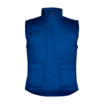 Werkvest van polyester en katoen 200 g/m² Roly Almanzor kleur koningsblauw tweede weergave