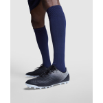 Sportsokken van polyester, elastaan Roly Direct Soccer kleur marineblauw eerste gebruiksweergave