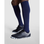 Sportsokken van polyester, elastaan Roly Direct Soccer kleur marineblauw vierde gebruiksweergave