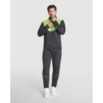 Trainingspak met logo 225 g/m² Roly Direct Evans kleur limoen groen vierde gebruiksweergave