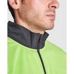 Trainingspak met logo 225 g/m² Roly Direct Evans kleur limoen groen detailweergave 1