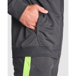 Trainingspak met logo 225 g/m² Roly Direct Evans kleur limoen groen detailweergave 2